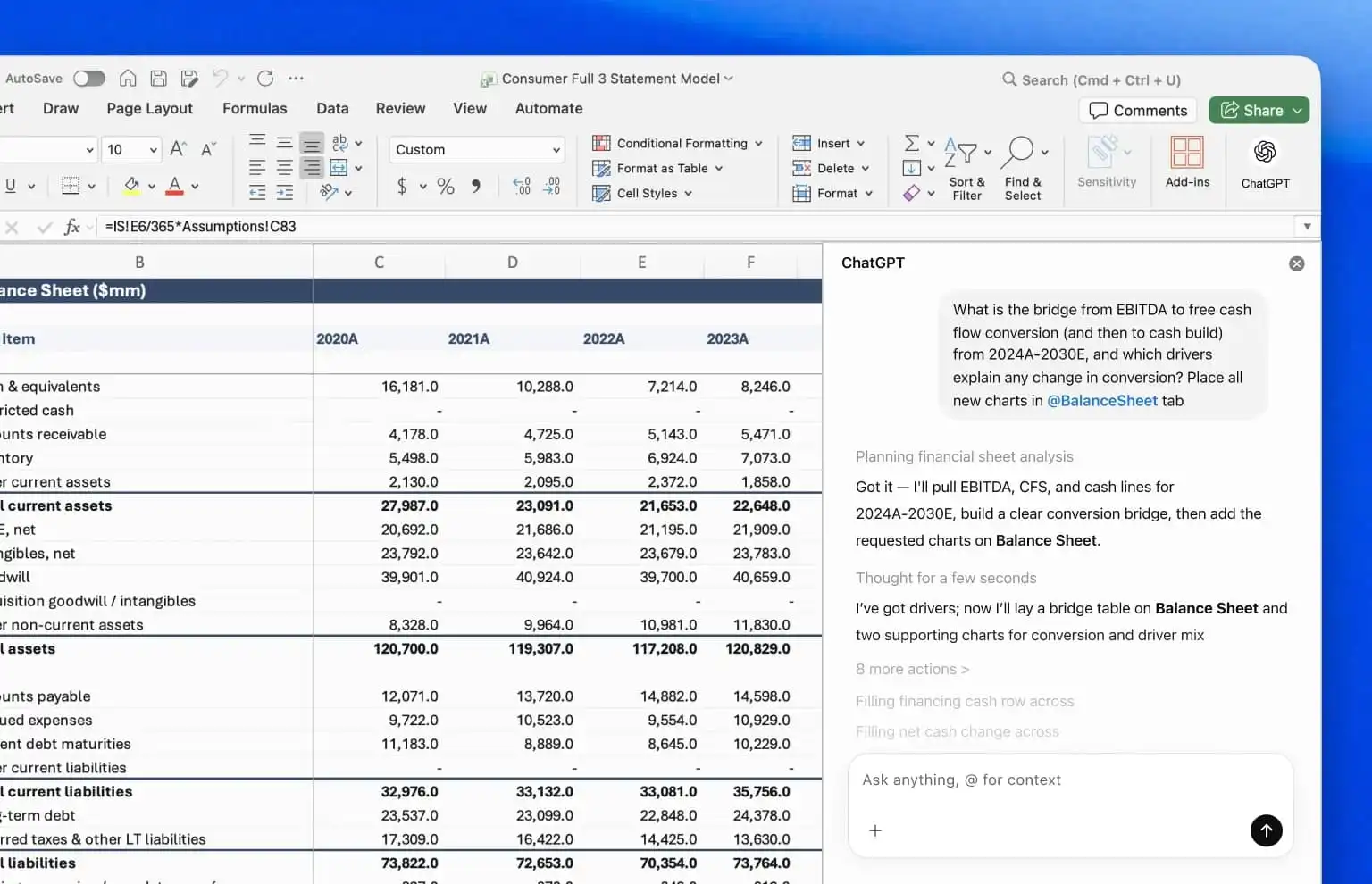 OpenAI 推出 Excel 版 ChatGPT 测试版