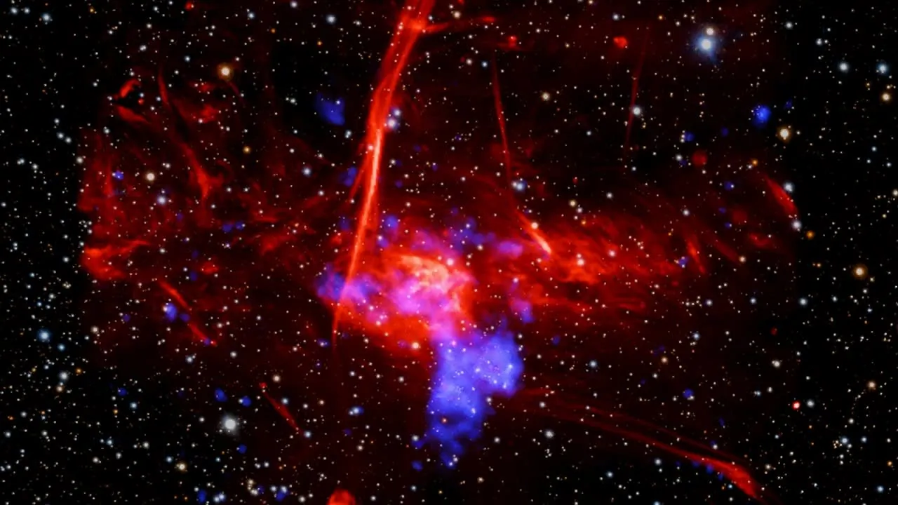 NASA钱德拉望远镜在银河系黑洞附近发现疑似超新星遗迹