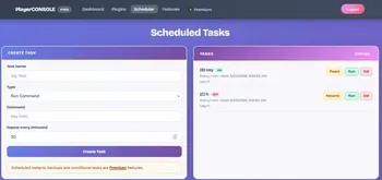 Tasks Page