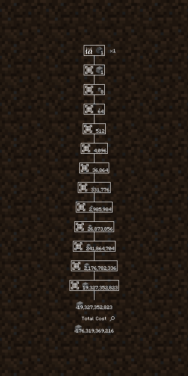 Bedrock Tree Recipe