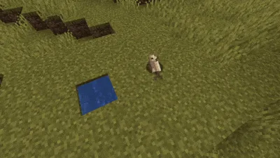 Fish flopping towards the water thanks to floppy
