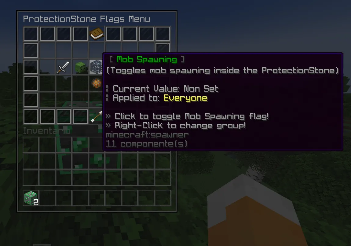 Flags Menu